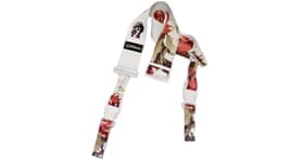 Floral Muse White ClipLock Guitar Strap