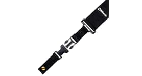 Elastic ClipLock Guitar Strap Black Elastic