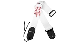 Jim Root #4 White Guitar Strap