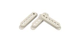 Strat Pickup Covers Aged White