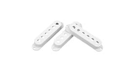 Vintage Strat Pickup Cover White
