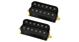 Modern Metal Les Paul Set - Black