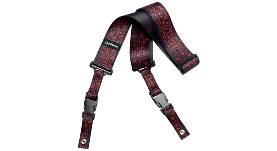 Steve Vai ClipLock - Art Guitar Strap Black