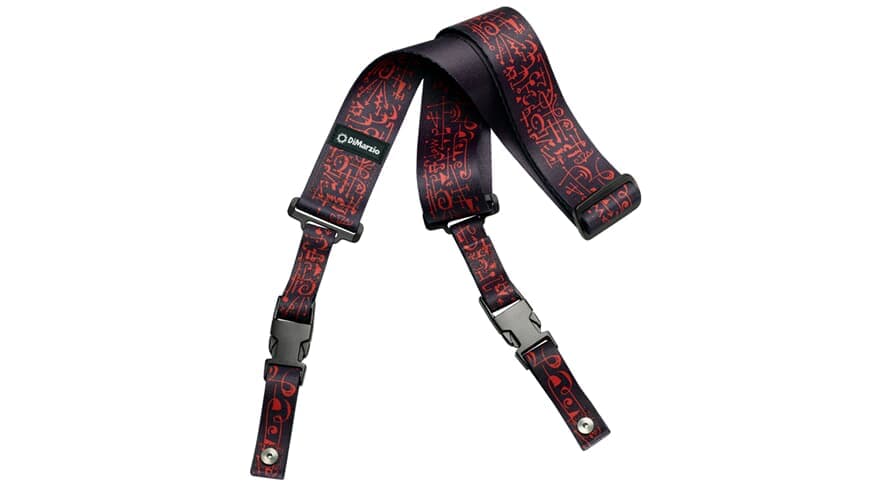 Steve Vai ClipLock - Art Guitar Strap Black Extra Short