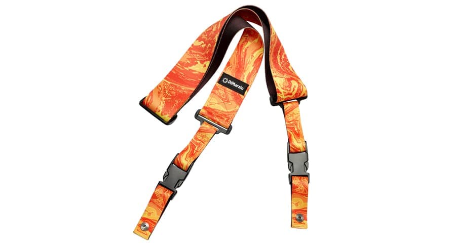 Steve Vai ClipLock - Orange Universe Guitar Strap
