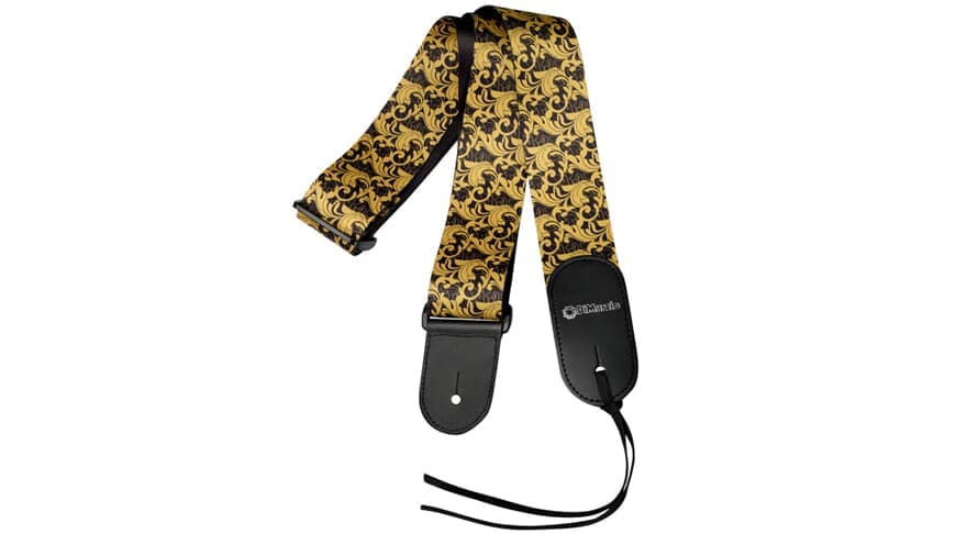Steve Vai - UtoPIA Black & Gold Guitar Strap