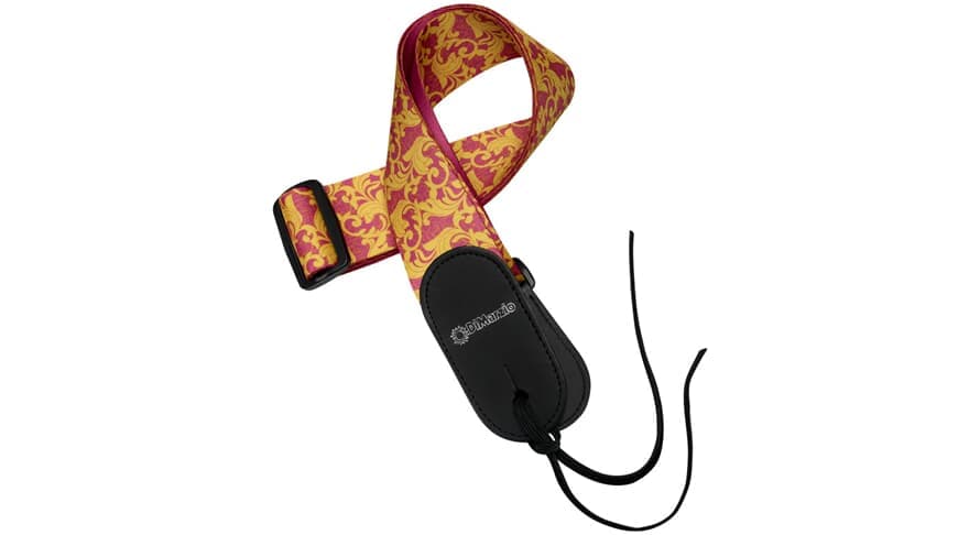 Steve Vai - UtoPIA Pink & Gold Guitar Strap