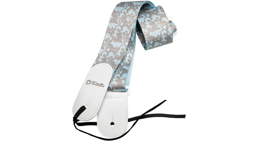 Steve Vai - UtoPIA Blue & Silver Guitar Strap