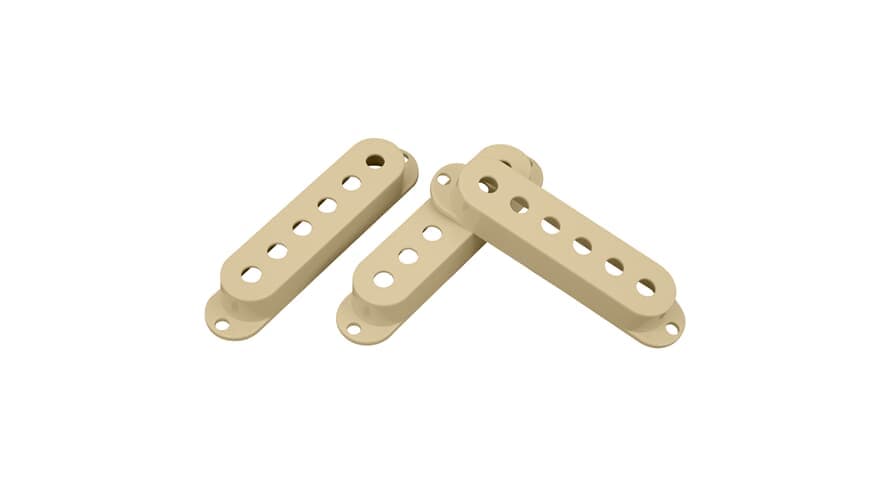 Strat Pickup Covers Cream