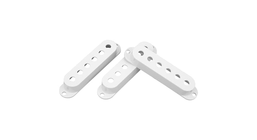 Strat Pickup Covers White