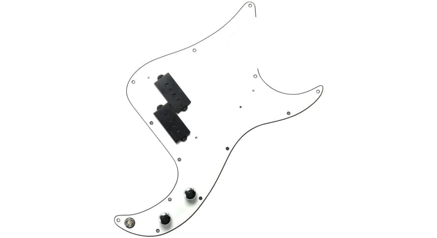 Model P P Bass Replacement Pickguard - White