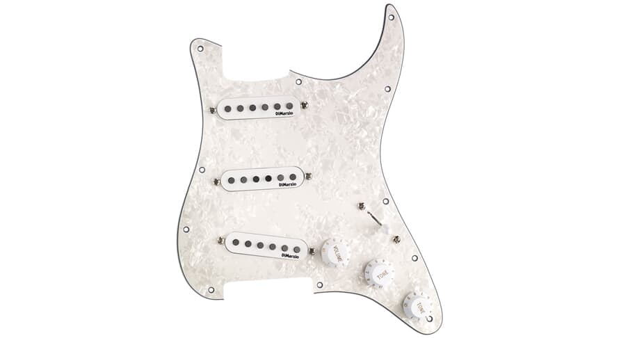 Richie Kotzen Strat Replacement Pickguard - Pearl White