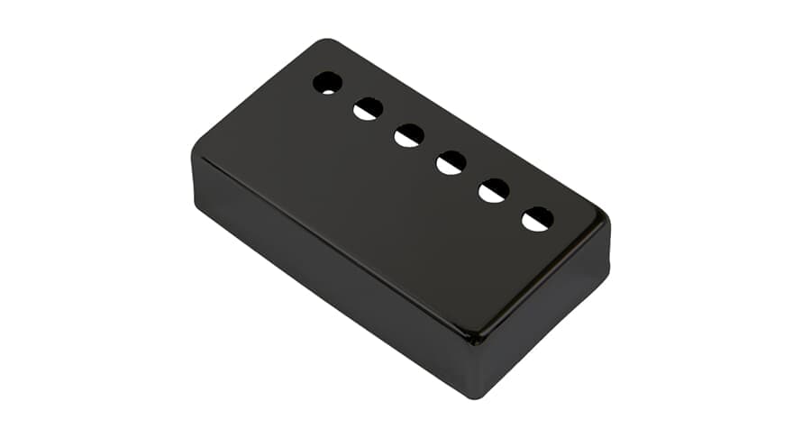 Humbucking Pickup Cover Black - F-Spaced